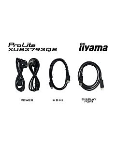 iiyama ProLite 27” QHD IPS technology panel with 150mm height adjustable stand and 100Hz refresh rate
