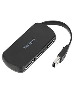 Targus ACH114EU interface hub USB 2.0 480 Mbit/s Black ACH114EU