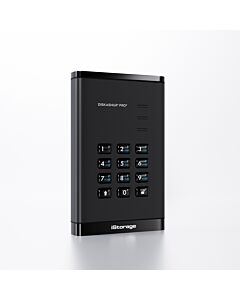iStorage diskAshur PRO³ HDD 4TB | Secure Portable Hard Drive |FIPS 140-3 Level 3 compliant | AES-XTS 256-bit Hardware Encryption | PIN protected | OS & Platform Independent |GDPR, TAA Compliant|Brute force hack defence | Dust/Water Resistant