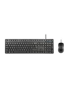 Targus AKM622UK keyboard Mouse included Universal USB QWERTY UK English Black AKM622UK