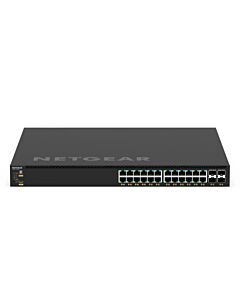 NETGEAR GSM4328-100AJS Managed L3 Gigabit Ethernet (10/100/1000) Power over Ethernet (PoE) 1U Black GSM4328-100NES