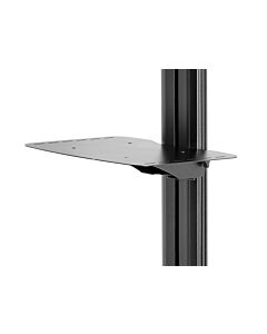 Peerless ACC-MS multimedia cart accessory Black Metal Shelf