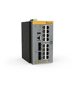 Allied Telesis AT-IE340-20GP-80 Managed L3 Gigabit Ethernet (10/100/1000) Power over Ethernet (PoE) Grey AT-IE340-20GP-80