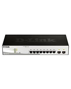 D-Link 10-Port Gigabit Smart Managed Switch with 2 SFP ports DGS-1210-10