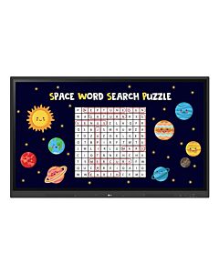 LG 86TR3DK-B interactive whiteboard 2.18 m (86") 3840 x 2160 pixels Touchscreen Black 86TR3DK