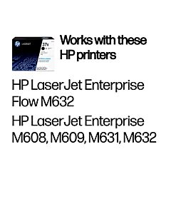 HP 37X High Yield Black Original LaserJet Toner Cartridge CF237X