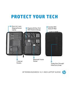 HP Renew Business 14.1-inch Laptop Sleeve 3E2U7AA