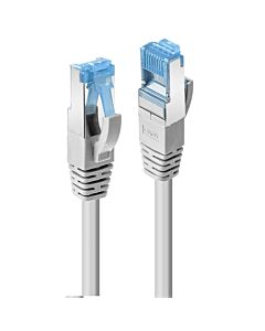 Lindy 10m Cat.6A S/FTP LSZH Network Cable, Grey 47138