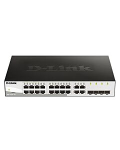 D-Link 16-Port Gigabit Smart Managed Switch with 4 Combo Ports
