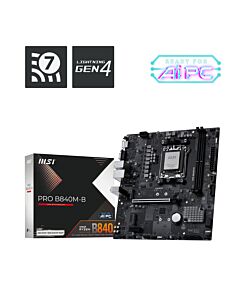 MSI PRO B840M-B motherboard AMD B840 Socket AM5 micro ATX PRO B840M-B