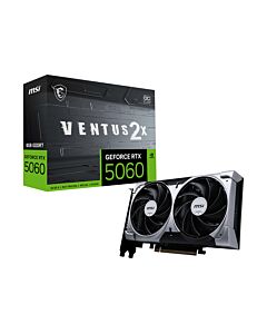 MSI GeForce RTX 5060 8G VENTUS 2X OC NVIDIA 8 GB GDDR7 GEFORCE RTX 5060 8G VENTUS 2X OC