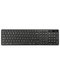 Targus EcoSmart AKB873UK keyboard Universal RF Wireless + Bluetooth QWERTY UK English Black