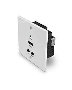 Lindy 70m Cat.6 HDMI 4K60, IR and RS-232 HDBaseT UK Wall Plate Extender, Transmitter
