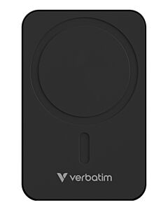 Verbatim Charge 'n' Go Essentials Power Bank Magnetic Wireless 20000 mAh Black