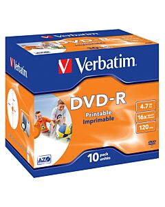 Verbatim 43521 blank DVD 4.7 GB DVD-R 10 pc(s)