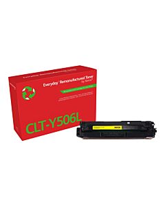 Everyday ™ Yellow Remanufactured Toner by Xerox compatible with Samsung CLT-Y506L, High capacity