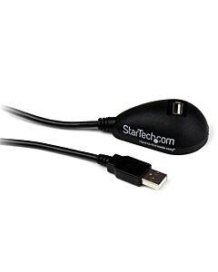 StarTech.com 5ft Desktop USB Extension Cable - A Male to A Female USBEXTAA5DSK