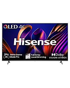 Hisense 65E77NQTUK PRO TV 165.1 cm (65") 4K Ultra HD Smart TV Wi-Fi Grey 400 cd/m²