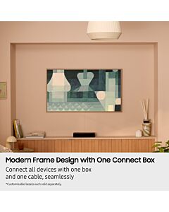 Samsung 2025 55" The Frame Art Mode QLED 4K HDR Smart TV 139.7 cm (55") 4K Ultra HD Wi-Fi Black