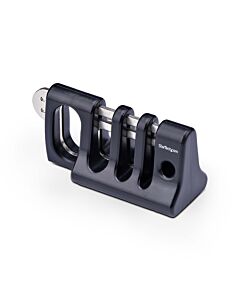 StarTech.com Peripheral Cable Anchor Lock, Secure Keyboard/Mouse, Cable Lock For Shared Office/Public Computers, Cable Trap Compatible w/Laptop Security Cable/Padlock - TAA