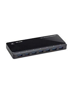 TP-Link UH720 interface hub USB 3.2 Gen 1 (3.1 Gen 1) Micro-B 5000 Mbit/s Black UH720