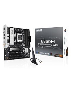 ASUS B850M MAX GAMING WIFI AMD B850 Socket AM5 micro ATX 90MB1LL0-M0EAY0