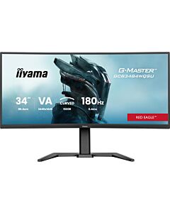 iiyama G-MASTER GCB3484WQSU-B1 computer monitor 86.4 cm (34") 3440 x 1440 pixels UltraWide Quad HD LED Black