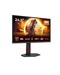AOC G4 Q25G4SR computer monitor 62.2 cm (24.5") 2560 x 1440 pixels Quad HD LED Black, Red Q25G4SR