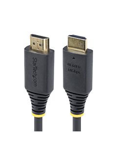 StarTech.com 30cm (1ft) High Speed HDMI Cable, 4K 60Hz/1440p 144Hz, HDR10/HDCP 2.2/ARC, 18Gbps, UHD HDMI 2.0 Cord for TV/Monitor/Display, TPE Jacket HDMI2-CABLE-4K60-30C