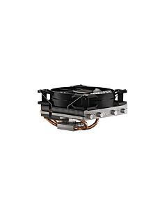 be quiet! Shadow Rock LP CPU Cooler, Single 120mm PWM Fan, For Intel Socket: 1200 / 2066 / 1150 / 1151 / 1155 / 2011(-3) Square ILM, For AMD Socket: AM2(+) / AM3(+) / AM4 / FM1 / FM2(+), 130W TDP, 75.4mm Height