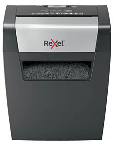Rexel X308 paper shredder Cross shredding 22 cm Black, Silver