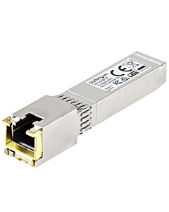 StarTech.com MSA Compliant SFP+ Transceiver ule - 10GBASE-T~MSA Uncoded SFP+ ule - 10GBASE-T - SFP to RJ45 Cat6/Cat5e - 10GE Gigabit Ethernet SFP+ - RJ-45 30m SFP10GBTST