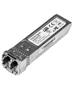 StarTech.com 10 Gigabit Fiber SFP+ Transceiver Module - HP 455883-B21 Compatible - MM LC with DDM - 300 m~HPE 455883-B21 Compatible SFP+ Module - 10GBASE-SR - 10GbE Multi Mode Fiber Optic Transceiver - 10GE Gigabit Ethernet SFP+ - LC 300m - 850nm - DDM HP