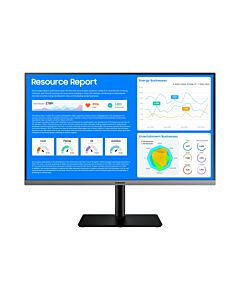 Samsung LS27R650FDUXXU LED display 68.6 cm (27") 1920 x 1080 pixels Full HD Black, Grey