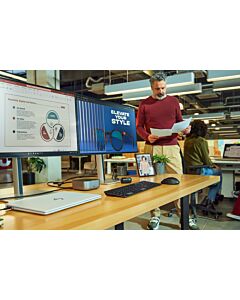 HP 725 Multi-Device Rechargeable Wireless Keyboard 9T5B2AA#ABB