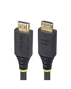 StarTech.com 3ft (0.9m) High Speed HDMI Cable with Gripping Connectors, 4K 60Hz/1440p 144Hz, HDR10/HDCP 2.2/ARC, 18Gbps, UHD HDMI 2.0 Cord for TV/Monitor/Display, TPE Jacket