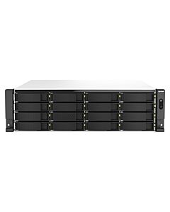 QNAP TS-h2287XU-RP NAS Rack (3U) Intel Xeon E E-2336 32 GB DDR4 0 TB QuTS hero Black, White