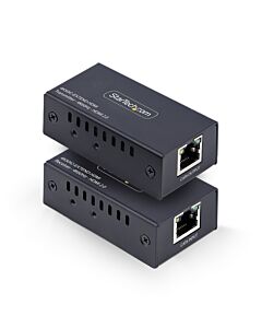StarTech.com HDMI Extender Over CAT5e/CAT6, 4K 60Hz, Up to 200ft (60m), Transmitter and Receiver Kit, Power Over Cable, Compact Form Factor