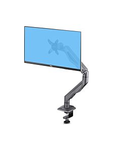 StarTech.com Desk Mount Monitor Arm, Up To 32" Display, Max 22lb/10kg, VESA 75x75/100x100, C-Clamp, Fully Articulating, Mechanical Spring, TAA-compliant