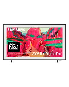 Samsung 2025 85" The Frame Pro Art e Neo QLED 4K HDR Smart TV 2.16 m (85") 4K Ultra HD Wi-Fi Black QE85LS03FWUXXU