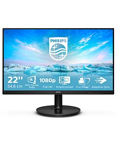 Philips V Line 221V8/00 computer monitor 54.6 cm (21.5") 1920 x 1080 pixels Full HD LED Black