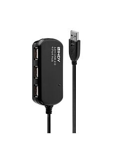 Lindy 12m USB 2.0 Active Extension Pro Hub 42783