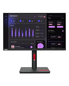 Lenovo ThinkVision T24i-30 computer monitor 60.5 cm (23.8") 1920 x 1080 pixels Full HD LED Black 23209