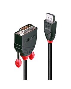 Lindy 1m DisplayPort to DVI-D Cable