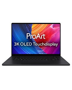 ASUS ProArt P16 H7606WP-RJ090W Copilot+ PC AMD Ryzen AI 9 HX 370 Laptop 40.6 cm (16") Touchscreen WQXGA+ 32 GB LPDDR5x-SDRAM 2 TB SSD NVIDIA GeForce RTX 5070 Wi-Fi 7 (802.11be) Windows 11 Home German Black