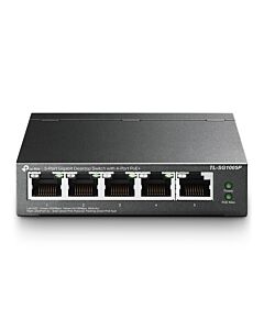 TP-Link TL-SG1005P network switch Unmanaged Gigabit Ethernet (10/100/1000) Power over Ethernet (PoE) Black TL-SG1005P