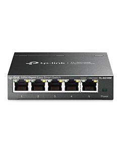TP-Link TL-SG105E network switch Managed L2 Gigabit Ethernet (10/100/1000) Black TL-SG105E