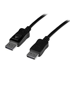 StarTech.com 32ft (10m) Active DisplayPort Cable - 4K Ultra HD DisplayPort Cable - Long DP to DP Cable for Projector/Monitor - DP Video/Display Cord - Latching DP Connectors DISPL10MA