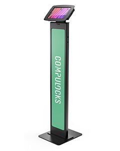 Compulocks iPad mini 8.3" Space Enclosure Brandable Floor Stand Black