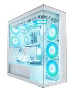 ARCTIC Xtender VG (White) Premium E-ATX PC Case with Vertical GPU Mounting ACPCC00017A
